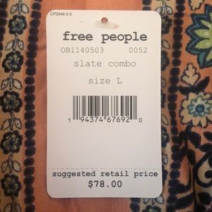 FREE PEOPLE Rosalie Top